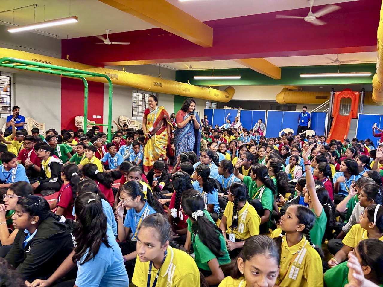 School outreach session