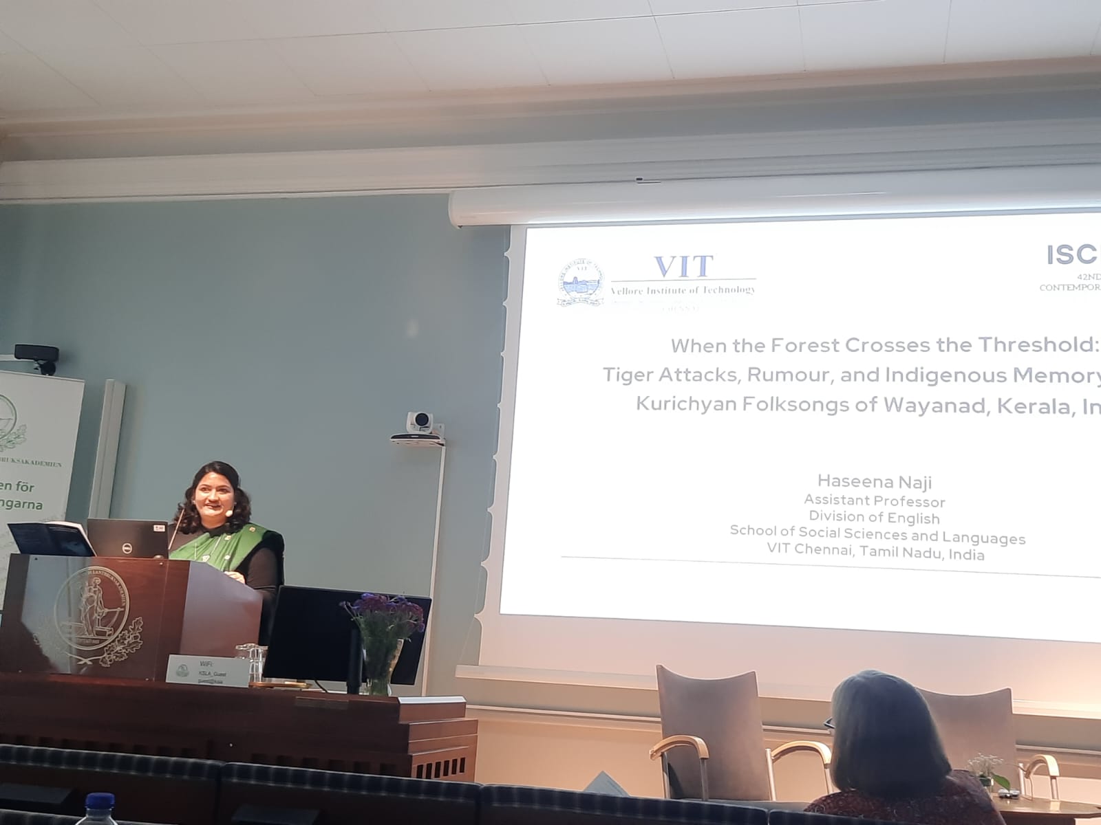 Presenting at Stockholm Conference 2025